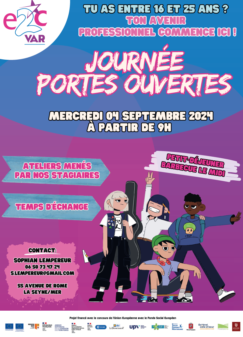 Journée Portes Ouvertes à l'E2C La Seyne - Une Journée d'Opportunités